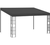vidaXL Pavillon mural 3x4 m Anthracite Tissu
