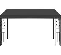 pavillon mural vidaXL 4x3x2,5 m couleur anthracite