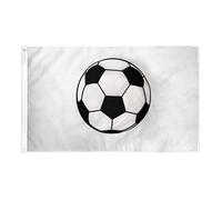 Pavillon Nautique Football Pavillon éLection 3x5 FT | Couleur Vive Bannière personnalisée 2 œIllets Grande Drapeau FêTe Garden
