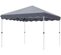 Pavillon pliable 3 × 3 m – Gazebo pop-up avec toit, protection UV50+, imperméable, avec sac de transport et 4 sacs de sable – Noir