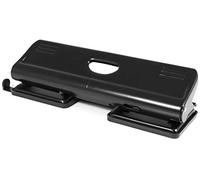 Pavo 8040285 Perforateur 4 trous Noir
