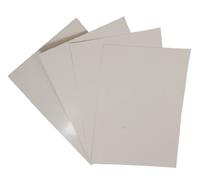Plats de couverture Chromolux, brillant, A4, blanc