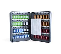 PAVO Armoire à clés - Sécurité pour 80 clés - Gris foncé