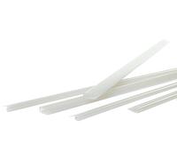 Pavo - Baguettes de reliure A4 à glissière 6 mm pour documents, capacité 20-40 feuilles, transparent, lot de 25-8009015