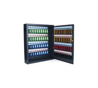 Pavo - Armoire à clés Deluxe sécurisée en acier - Capacité 100 clés - Gris foncé