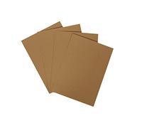 Pavo - Couvertures de reliure A4 brun sable 250 microns, couvertures de présentation durables, lot de 100-8011117