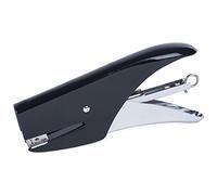 Pavo - Plier Metal Noir No. 10 / pince en métal solide et ergonomique capacité 16 feuilles (noir/argenté)
