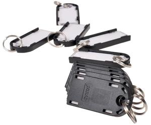Pavo - Porte-clés pavo magnétique 50pcs noir