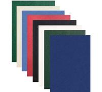 Pavo Pqt De 100 Plats De Couverture Grain Cuir 250g A4 Vert Forêt