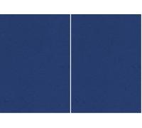 Pavo - Reliure en similicuir format a4, 250 g/m ², lot de 200 bleu foncé