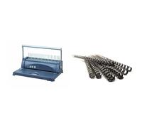 Pavo Smartmaster Plus Perforelieuse jusqu'à 350 feuilles & 8001477 Lot de 25 Peignes de reliure Couleurs Assorties
