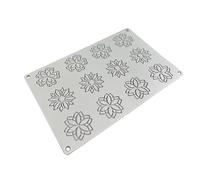 Pavoni Moule en silicone alimentaire Mandala GG063 Décorations