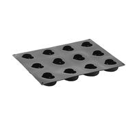 Pavoni - Moule Individuel Coeur Passion en Silicone - Pavoni
