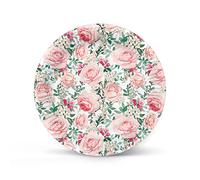 PAW Assiettes Carton Ø 23 cm, 8 pièces - Roses Somptueuses | Solides et pratiques en carton, parfaites pour anniversaire, fête et célébrations, dressage rapide et jetable