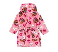 Paw Patrol Filles Peignoir rose à capuchon | Entrez dans l’aventure avec cette robe Girls | Confortablement installé pour des nuits ludiques et de détente | Robe de chambre pour enfants