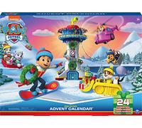 Paw Patrol LA Pat' Patrouille - Calendrier DE L'AVENT Pat' Patrouille - Calendrier de L'Avent pour Noël avec 24 Surprises, Figurines et Accessoires Exclusifs - 6061678 Jouet Enfant 3 Ans et +