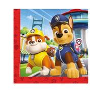 Paw Patrol Lot de 20 serviettes Rescue Heroes