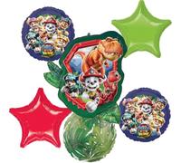 Paw Patrol Lot de 6 ballons décoratifs pour fête d'anniversaire Motif dinosaure