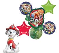 Paw Patrol Lot de 7 ballons décoratifs pour fête d'anniversaire Motif dinosaure