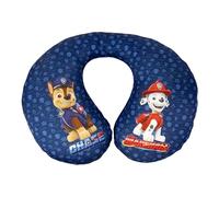 Paw Patrol Oreiller de Cou Pat'Patrouille pour garçons avec Les Personnages Chase et Marshall. Parfait pour Les Voyages. Très Confortable et Lavable, Bleu Mod II
