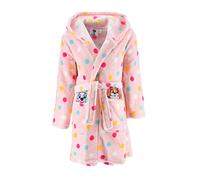 Paw Patrol Robe de Chambre pour fille - En polaire corail - Chaud et moelleux - Cadeau, rose clair, 3 ans