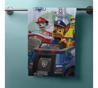 Paw Patrol Serviette de Bain de Plage Bleu 70 x 140cm