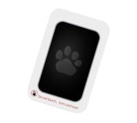 Paw Print - Presse à encre 8 x 12,8 cm | Kit d'empreintes de pattes en PVC | d'impression, feuille de mémoire gratuite Mes, outil de création d'empreintes d'animaux transparentes pour albums