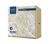 PAW Serviette de Table Papier - Airlaid (40 x 40 cm) I Or, Feuilles, Fleurs I Décoration Anniversair, Mariage, Bapteme Garcon et Fille I Structure en Tissu I Color: Rose Peonies