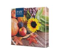 PAW Serviettes 33 x 33 cm, 20 pièces - Trésors d'Automne