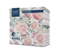 PAW Serviettes Effet Tissu 40 x 40 cm, 50 pièces - Roses Somptueuses