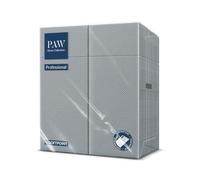 PAW Serviettes Pochette 1/8, 50 pièces Soft Point - Gris