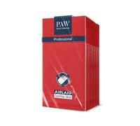 PAW Serviettes Pochette Effet Tissu 1/8, 25 pièces - Toucher Doux Rouge