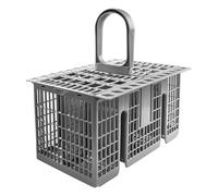 Paxanpax Panier à couverts compatible PLD1591 gris compatible avec Indesit, Hotpoint FDF, FDL, LBF, LKF, LFT, LFSA Series
