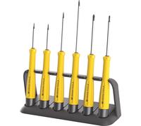 PB Swiss Tools Assortiment de tournevis d'atelier, ESD, plat et cruciforme, 6 pièces