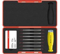 PB Swiss Tools Assortiment de tournevis dynamométriques, 8 pièces avec échelle graduée, porte-embouts interchangeables, ESD, 50 cN·m