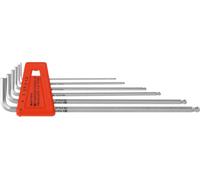 PB Swiss Tools Jeu de tournevis coudés hexagonaux, chromés, 6 pièces