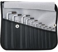PB Swiss Tools Jeu de tournevis coudés, pour TX, chromés, 10 pièces