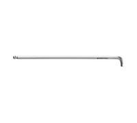 PB Swiss Tools PB Swiss Tools Clé mâle coudée 6 pans 90°- 100° longue, avec tête sphérique et tige courte chromé, Hexagonal: 5 mm Quantité:1