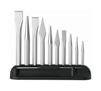 PB Swiss Tools PB Swiss Tools Jeu de burins et de chasse-pointes sur support en plastique Qualité spéciale, Nombre d'outils: 11 Quantité:1
