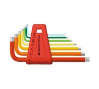 PB Swiss Tools PB Swiss Tools Jeu de clés mâles coudées 6 pans revêtement par poudre, Nombre de tournevis: 7 Quantité:1