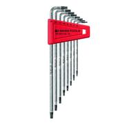 PB Swiss Tools PB Swiss Tools Jeu de clés mâles coudées pour TX, moletées, Nombre de tournevis: 8 Quantité:1