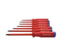 PB Swiss Tools Jeu de tournevis, pour TX, entièrement isolés, 7 pièces