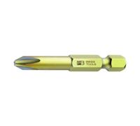 PB Swiss Tools PB Swiss Tools Lame pour Phillips, tige E 6,3, Taille empreinte cruciforme / Longueur totale: 3 mm Quantité:1
