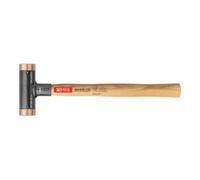PB Swiss Tools PB Swiss Tools Maillet anti-rebond avec embouts en cuivre Manche Hickory, Diamètre de la tête du maillet: 24 mm Quantité:1