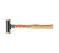 PB Swiss Tools PB Swiss Tools Maillet anti-rebond avec embouts en cuivre Manche Hickory, Diamètre de la tête du maillet: 32 mm Quantité:1