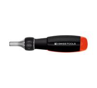 PB Swiss Tools PB Swiss Tools Poignée à cliquet“Insider Pro Ratchet” avec embouts 1/4 pouce avec aimant, Longueur lame: 30 mm Quantité:1