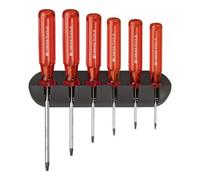 PB Swiss Tools PB Swiss Tools Set de tournevis 6 pièces TX avec support mural Classic Quantité:1