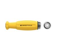 PB Swiss Tools Tournevis dynamométrique, avec échelle graduée, porte-embouts interchangeables, ESD, 500 cN·m