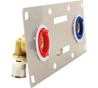 PB TUB SORTIE DE CLOISON SERTIFIX MULTICOUCHES - ENTRAXE 150mm 1/2" - 20x2mm - Raccord et tube