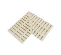 PBDEIOEOE Grille de Drainage à débordement, Grille de Drainage d'angle en Plastique for Piscine, Salle de Bain, terrasse, allée, Plusieurs Tailles(Width 18cm/1pieces)